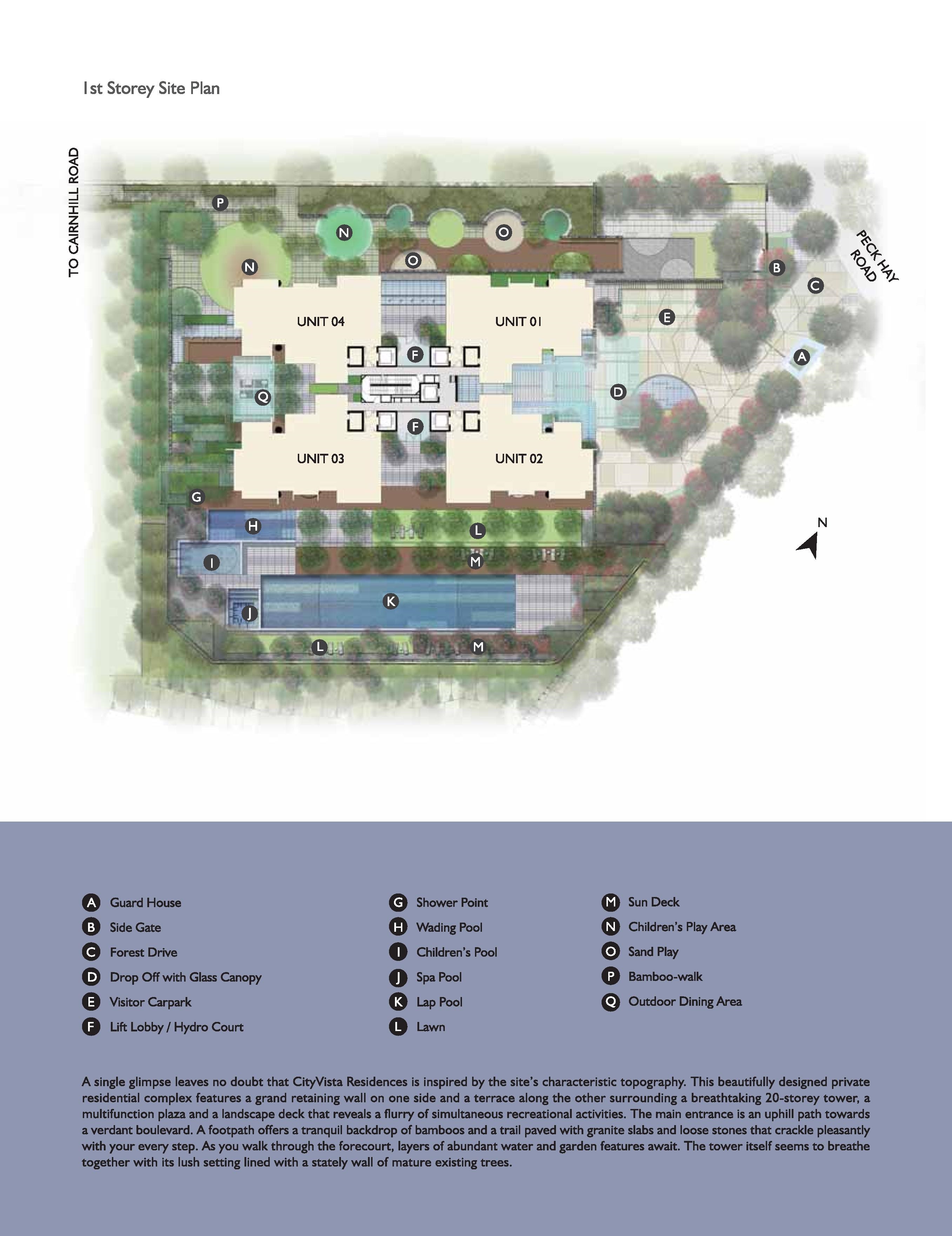 Cityvista Residences Site Plan